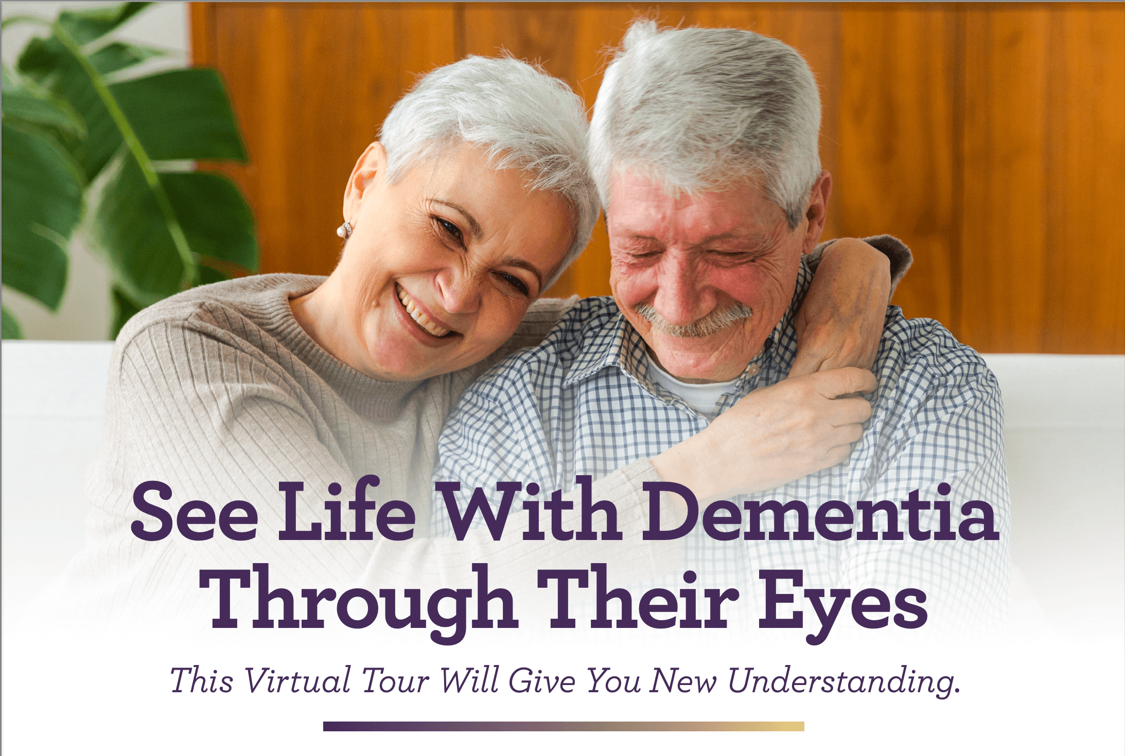 See Life with Dementia Through Their Eyes graphic