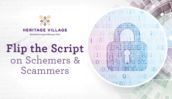 Fraud prevention event flyer